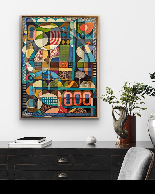 A Cartographer's Dream (30"x40")